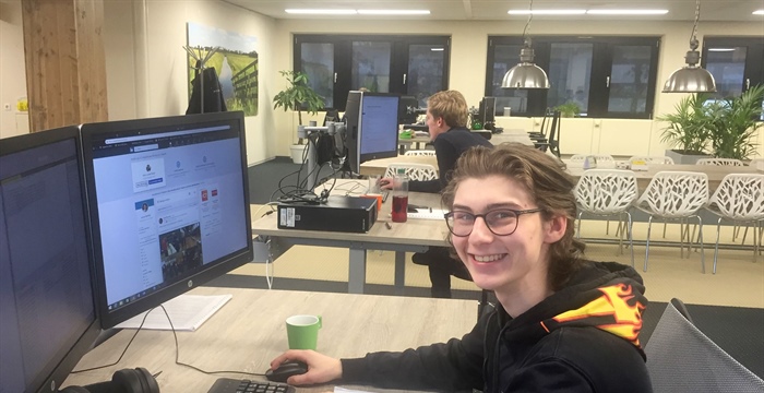 Even voorstellen: afstudeerder Jeroen Berkhof!