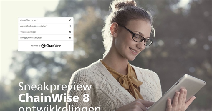 Sneakpreview ChainWise 8 ontwikkelingen